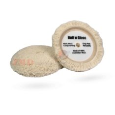 BUFF N GLOSS – JMD-BGWP-7203G 100% ALL wool compounding pad