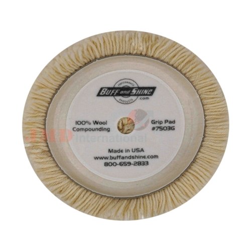 7 INCH BUFF&SHINE WOOL PAD BACK 7 INCH BUFF&SHINE WOOL PAD BACK
