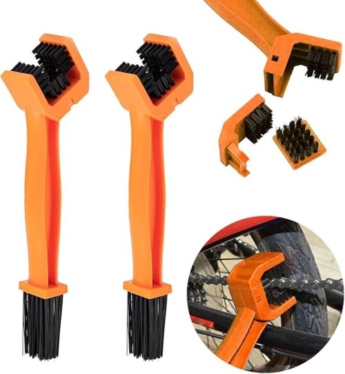 Chain Cleaning Brush yellow-3 Chain Cleaning Brush yellow-3