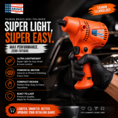 TAIWAN BRAVO TBBA-108810 MINI POLISHER