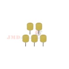 B&G JMD-BG- MPCYMDY Mini Polishing Cylinder Medium Density Yellow 3mm spindle Pack of 5Pcs