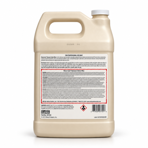 BANANA WAX GALLON BANANA WAX GALLON