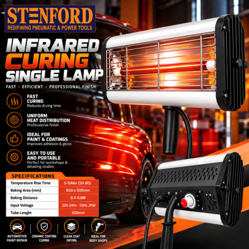 STENFORD Single-Lamp Infrared Curing Poster