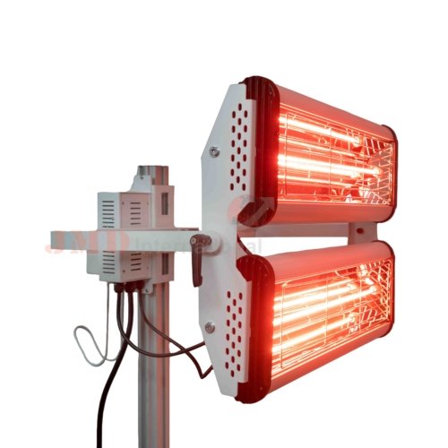 TWO LAMPS WITH STAND 4 TWO LAMPS WITH STAND 4