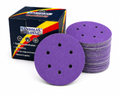DEERFOS/SANDMAX/-JMD-SM-1506I6HDSD/GRIT PURPLE DRY SANDING DISC