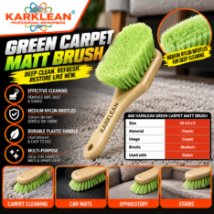 AUTOCRAZE GREEN CARPAT MATT BRUSH