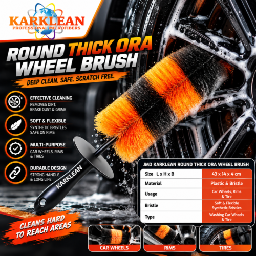 ORANGE THICK BRUSH