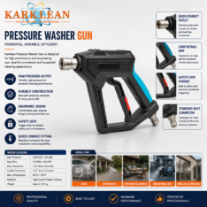 KARKLEAN HIGH PRESSURE WASHER GUN SKY &BLACK