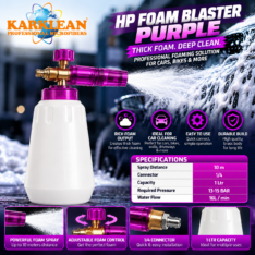 KARKLEAN FOAM BLASTER CANNON PURPLE WASHER PRESSURE
