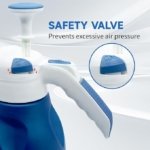 hand foam gun blue white 2